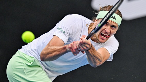Alexander Zverev bei den Australian Open 2024 © IMAGO / Shutterstock 