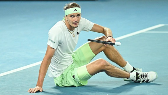 Tennis-Profi Alexander Zverev im Halbfinale der Australian Open © IMAGO / AAP 