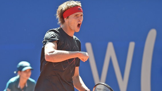 Tennis-Profi Alexander Zverev beim ATP-Turnier in München © picture alliance/dpa Foto: Angelika Warmuth