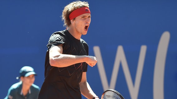 Tennis-Profi Alexander Zverev beim ATP-Turnier in München © picture alliance/dpa Foto: Angelika Warmuth