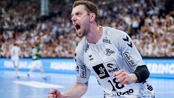 Niclas Ekberg vom THW Kiel. © picture alliance/dpa Foto: Axel Heimken