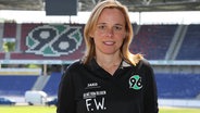 Frauke Wilhelm 2016 bei Hannover 96. © Imago Foto: Kaletta