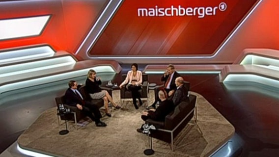 Die Talkshow "Maischberger" © ARD Foto: Screenshot