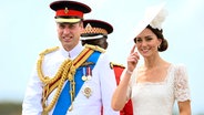 Kate und William nehmen an einer Parade teil. © SWR/WDR/ddp/NUNN SYNDICATION LIMITED 2022/Robin Nunn 