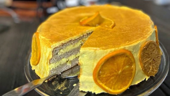 Orangenzauber-Torte von Andrea Oppermann © NDR Foto: Andrea Oppermann