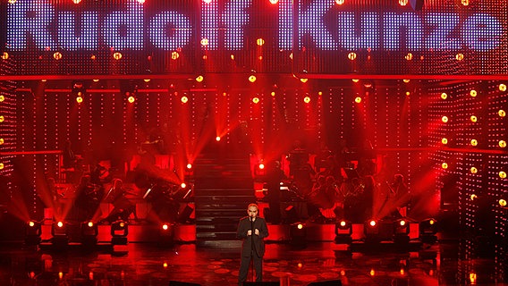 Heinz Rudolf Kunze bei der Generalprobe zum deutschen Grand-Prix-Vorentscheid 2007 in Hamburg © Picture-Alliance / dpa 