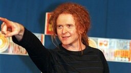 Mick Hucknall, Sänger der Band Simply Red, bei einer Preisverleihung des TV-Senders MTV im Jahr 1995. © dpa - Fotoreport 