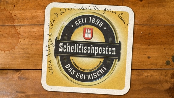 Eine Frage an Ina auf einem Bierdeckel. (Bildmontage) © fotolia Foto: GLUE STOCK