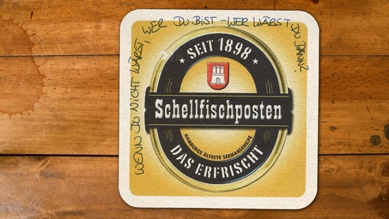 Eine Frage am Ina auf einem Bierdeckel. (Bildmontage) © fotolia Foto: GLUE STOCK