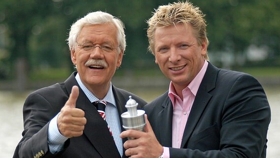 Carlo von Tiedemann und Ludger Abeln © NDR/www.image-point.de/Uwe Ernst 