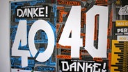 Plakate zum 40. Geburtstag der Markthalle Hamburg. © NDR Foto: Heiko Block
