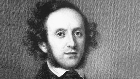 Felix Mendelssohn Bartholdy (1809 - 1847). © picture-alliance / dpa 