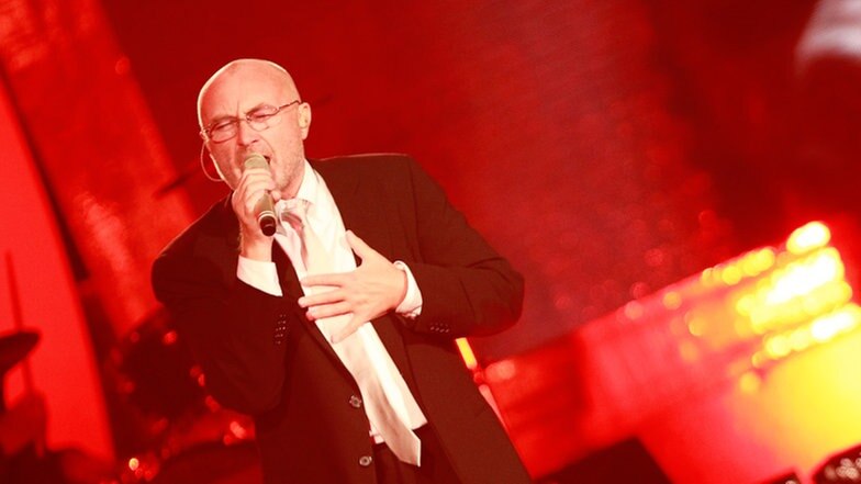 Phil Collins beim Auftritt beim Deutschen Radiopreis am 17. September 2010 in Hamburg. © NDR Foto: Marco Maas