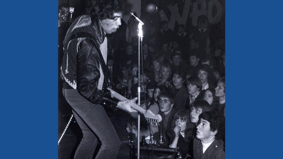 Jimi Hendrix im Hamburger Star Club am 17. März 1967. © Robert Günther Foto: Robert Günther