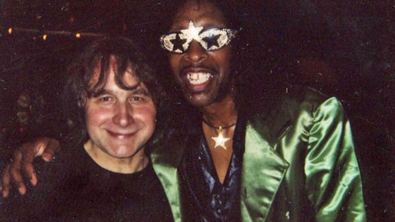 Peter Urban und Bootsy Collins © Peter Urban 