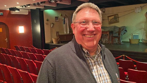 Jan Steffen, Chef des Lachmöwen-Theaters Laboe. © NDR Foto: Jan Graf