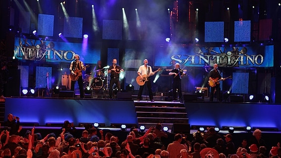 Santiano auf der Bühne. © NDR Foto: Oke Jens