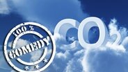 Auf einer Wolke steht die Formel für Kohlendioxid "CO2" © fotolia.com Foto: drizzd