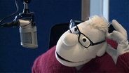 Die Handpuppe Werner Momsen. © NDR 