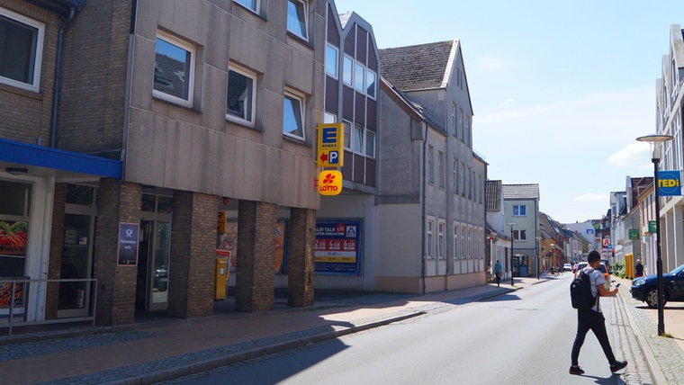 Ein neues Foto der Friedrichstraße in Schleswig. © NDR Foto: Peer-Axel Kroeske