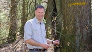 Thomas Schwichtenberg ist Förster in Brunsmark © NDR Foto: Friedrich Keller