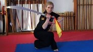 Martina Baumgardt ist die Gründerin der Kung-Fu-Schule in Eutin © NDR Foto: Friedrich Keller