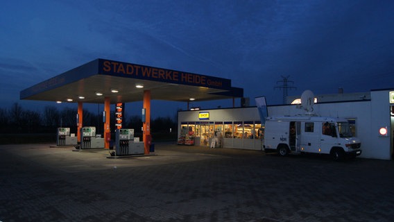 Tankstelle von Viola Gaebel in Heide © NDR Foto: Torsten Creutzburg