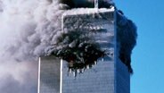 Das brennende World Trade Center. © imago/GranAngular 