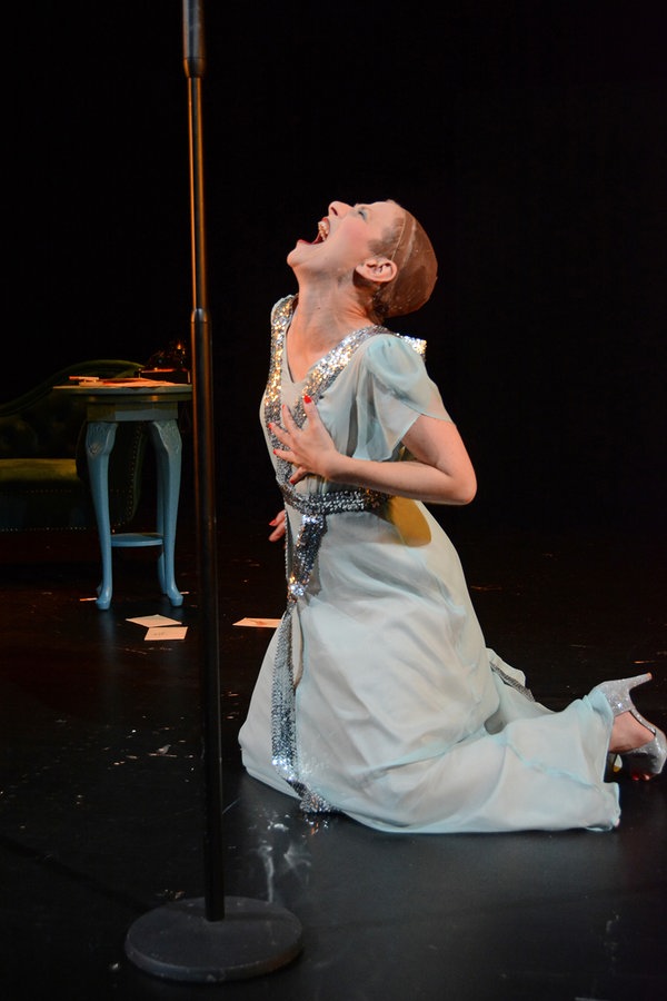 Zarah Leander (Caroline Wybranietz) Zarah Leander (Caroline Wybranietz) © Axel Biewer