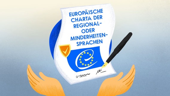 Das Niederdeutschsekretariat unter der Leitung von Christiane Ehlers hat drei neue Videos herausgegeben, die die Europäische Charta für Regional- und Minderheitensprachen erklären. © Niederdeutschsekretariat c/o Christiane Ehlers 