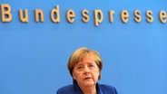 Kanzlerin Angela Merkel in der Bundespressekonferenz © picture alliance / abaca Foto: Maurizio Gambarini / AA