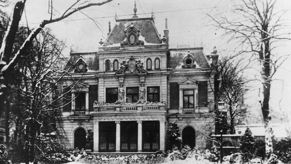 Die Engelbrecht’sche Villa (1884) an der Rothenbaumchaussee 132. © NDR Archiv 