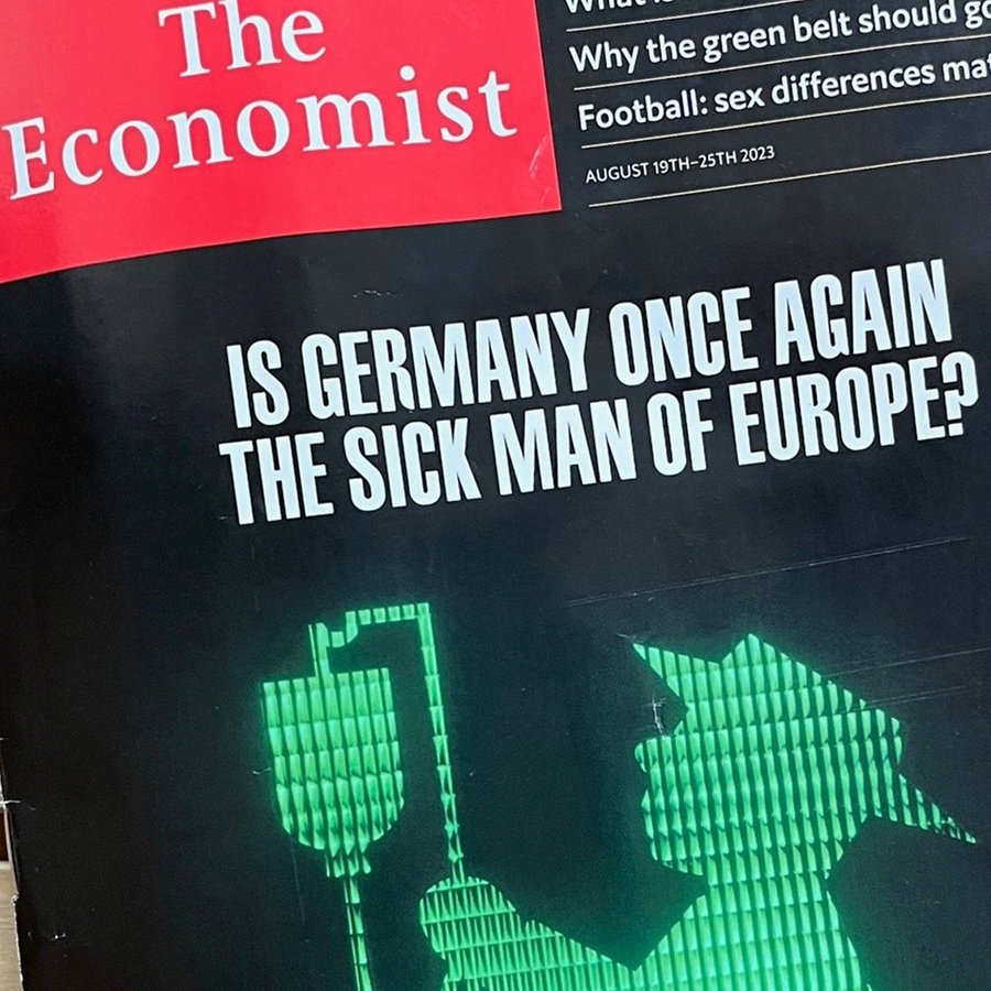 Titelseite des "The Economist" © ARD Studio London Foto: Christoph Prössl
