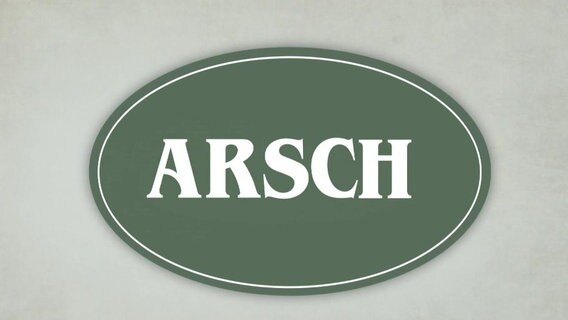 Logo mit der Aufschrift Arsch.  