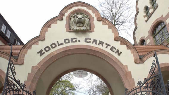 Eingangsportal zum Leipziger Zoo. © MDR/Axel Berger 