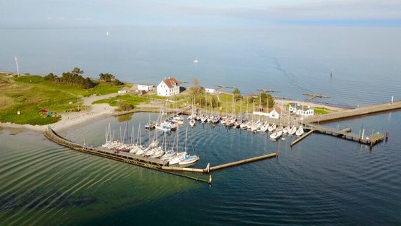 Luftaufnahme der Lotseninsel. © NDR/Joker Pictures GmbH 