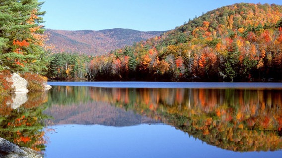 Indian Summer in Neuengland: Die Natur in voller Pracht. © NDR/Discover New England 