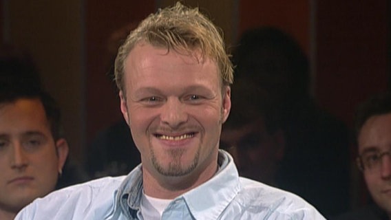 Moderator Stefan Raab am 20.12.1996.  