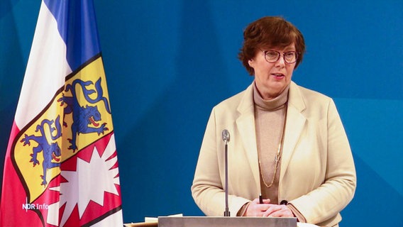Sabine Sütterlin-Waack ( CDU ), Ministerin für Inneres, ländliche Räume und Integration des Landes Schleswig-Holstein.  