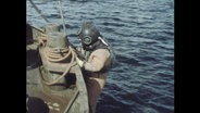 Ein Taucher in der Ostsee (Archivbild)  