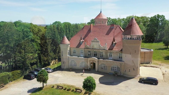 Schloss Stolpe auf Usedom. © Screenshot 