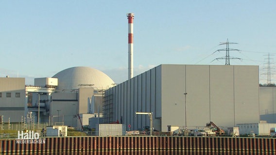 Ein Atomkraftwerk in Lingen. © Screenshot 