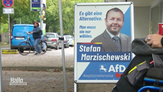 Ein Wahlplakat des Spitzenkandidaten Stefan Marzischewski-Drewes. © Screenshot 