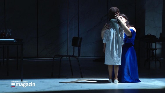 "Tosca" im Landestheater Flensburg. © Screenshot 