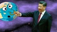 Chinas Staatspräsident Xi Jinping zieht die Welt am Nasenring © NDR 