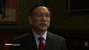 Der chinesische Generalkonsul Cong Wu. © Screenshot 