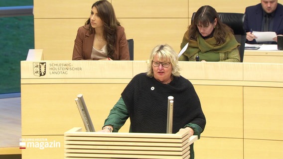 Jette Waldinger-Thiering, Mitglied des Bildungsausschusses. © Screenshot 