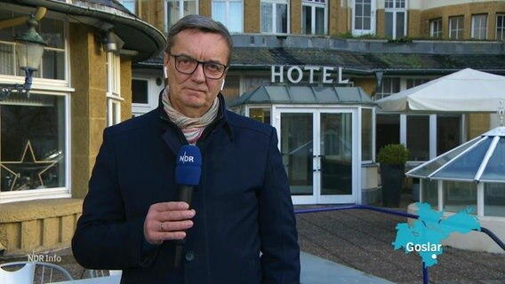 NDR-Reporter Hans-Christian Hoffmann © Screenshot 