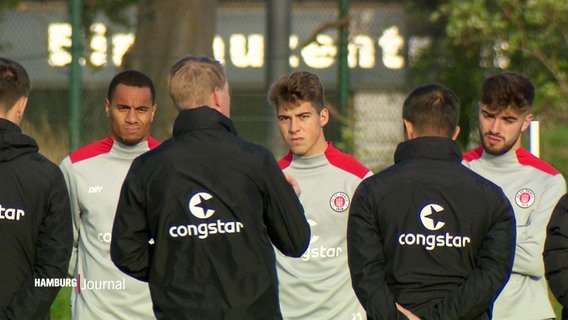 Spieler des FC St.Pauli. © Screenshot 