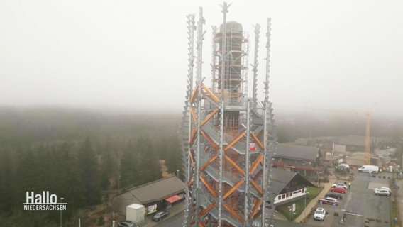 Der Harzturm in Torfhaus. © Screenshot 